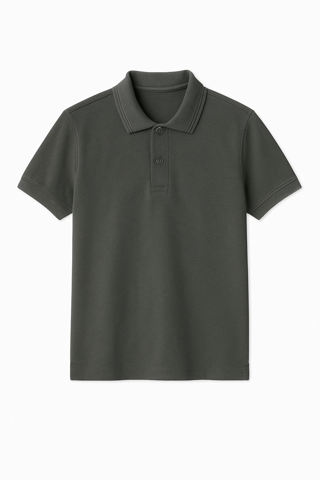 Classic Grey Polo Shirt