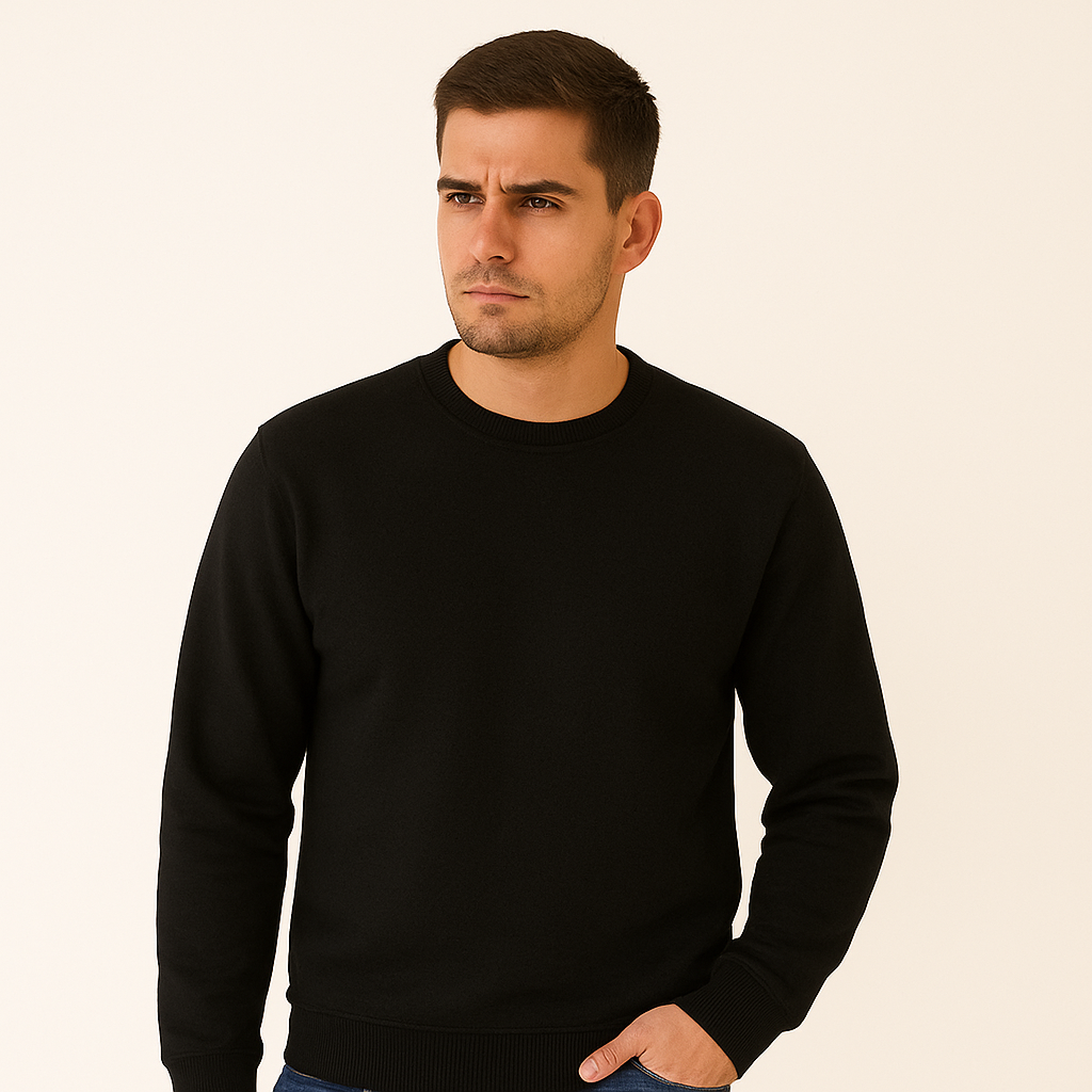 Classic Black Sweatshirt