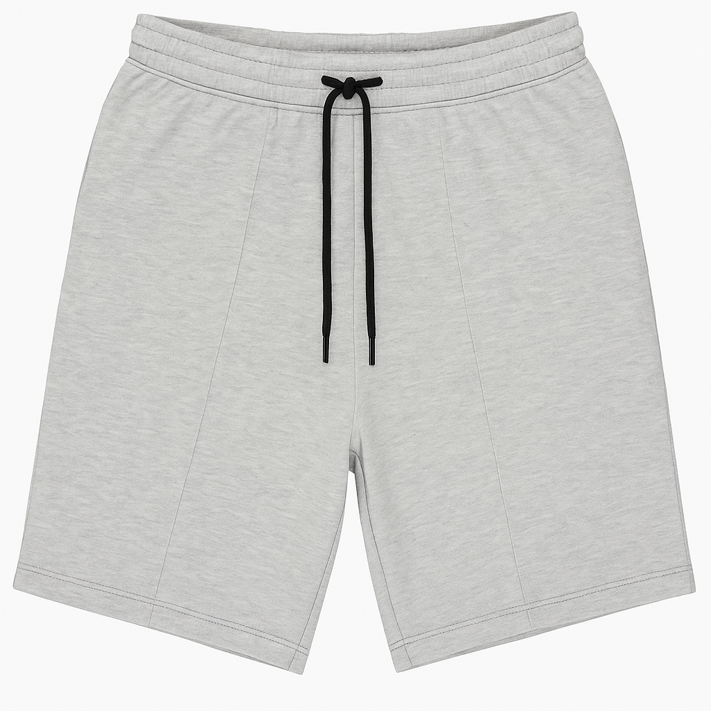 Men’s Essential Grey Drawstring Shorts