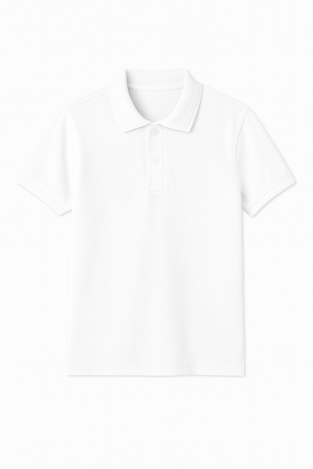 Classic White Polo Shirt