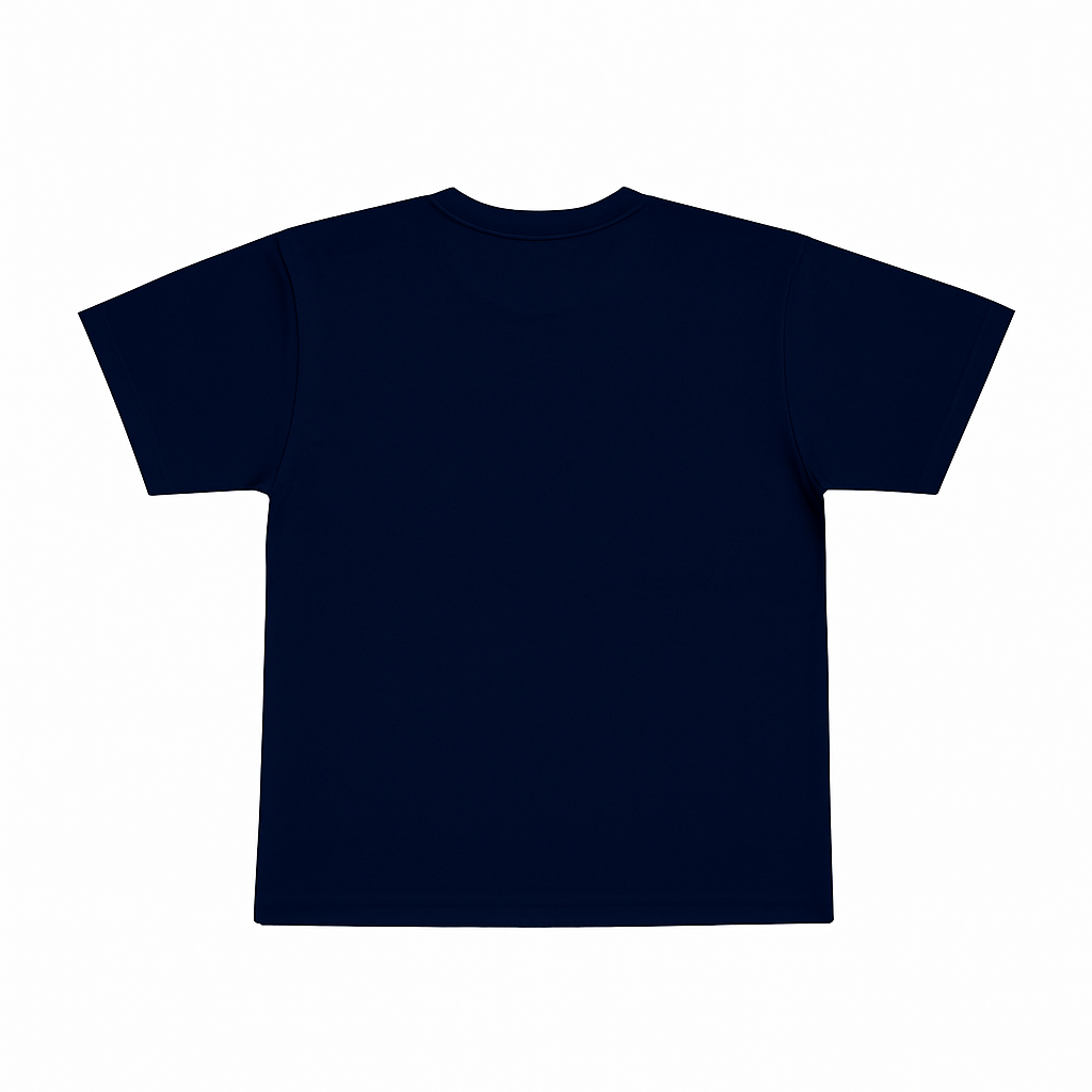 Everyday Comfort Jersey Tee – Soft & Breathable Jersey Fabric (Navy Blue)