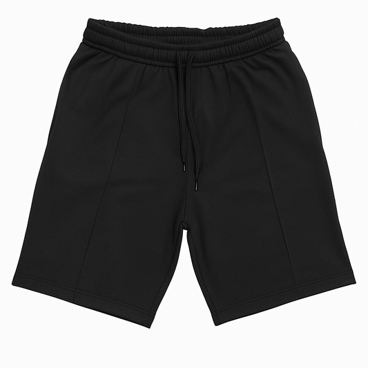 Men’s Essential Black Drawstring Shorts