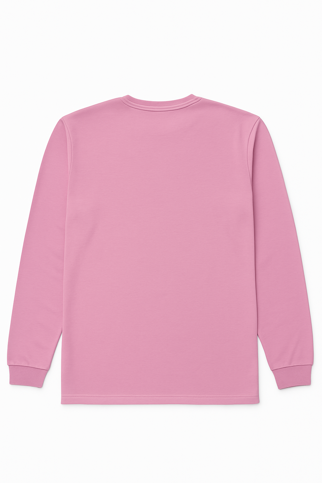 Classic Pink Long Sleeve Crewneck